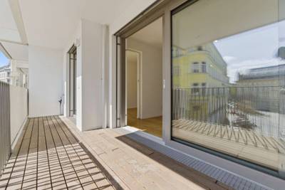 2-Zimmer-Neubauwohnung mit Balkon im 3. Obergeschoss in 1050 Wien – Bild 2