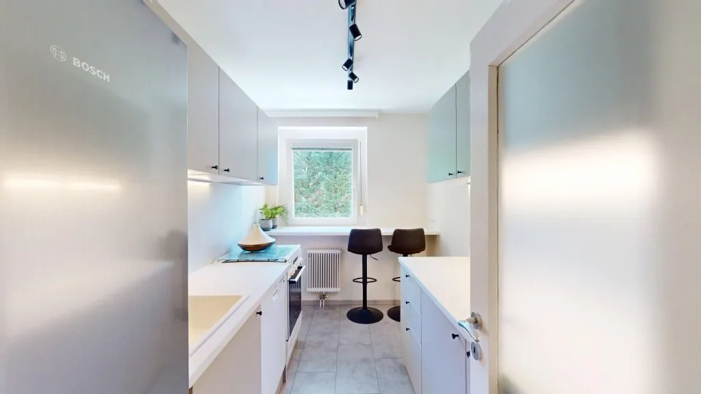 Ruhepol mit Grünblick beim Spitz. Zentrale 2 Zimmer mit Loggia nähe Alte Donau. - Ansicht 3