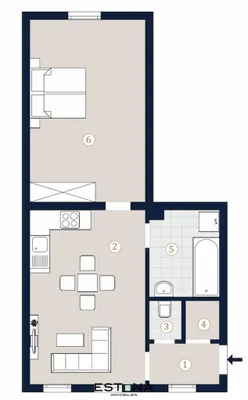 2-Zimmer-Wohnung kaufen in Wien – 53,5 m², € 383.000 – Bild 12 von 12
