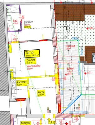 2-Zimmer-Wohnung kaufen in Wien – 56,91 m², € 330.000 – Bild 3 von 3