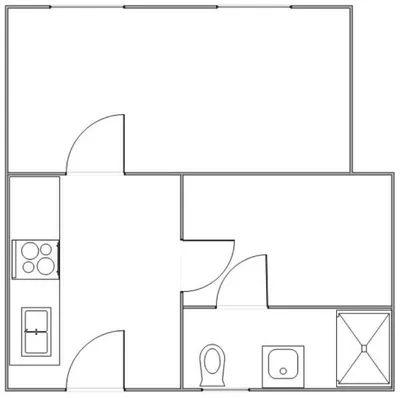 2-Zimmer-Wohnung mieten in Wien – 40 m², € 530 – Bild 5 von 5