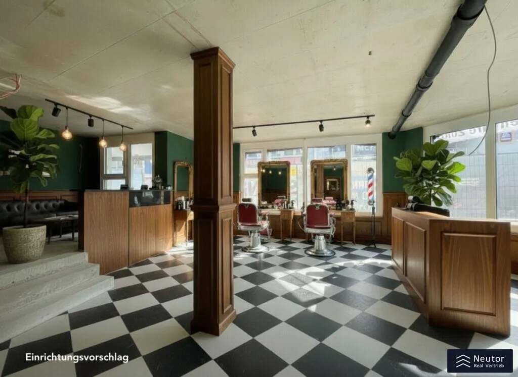 NEUER PREIS!! VIELSEITIG NUTZBARES GESCHÄFTSLOKAL IN TOP-FREQUENZLAGE | NÄHE U3 ENKPLATZ | 1110 WIEN - Ansicht 2