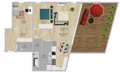 3-Zimmer-Wohnung kaufen in Graz – 94,1 m², € 399.000 – Bild 20 von 20