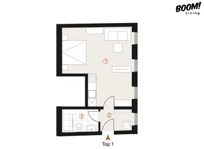 1-Zimmer-Wohnung kaufen in Wien – 32,92 m², € 220.000 – Bild 11 von 11