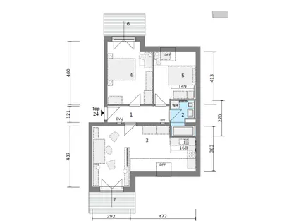3-Zimmer-Wohnung kaufen in Wien – 68 m², € 348.900 – Bild 14 von 14