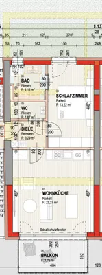 1-Zimmer-Wohnung kaufen in Graz – 45,8 m², € 318.341 – Bild 7 von 8