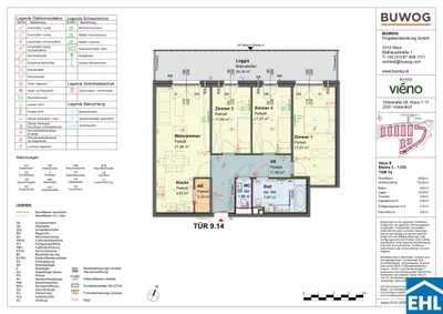 4-Zimmer-Wohnung mieten in Mödling – 92,05 m², € 2.200 – Bild 11 von 11
