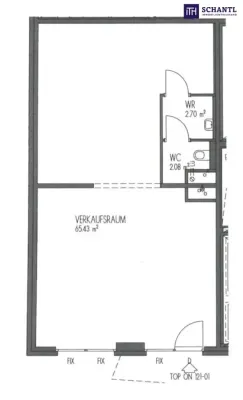 Gewerbeimmobilie mieten in Wien – 70,21 m², € 1.738 – Bild 6 von 6