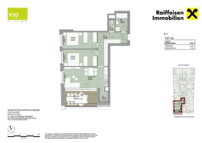 3-Zimmer-Wohnung mieten in Wien – 73,81 m², € 2.072 – Bild 5 von 5