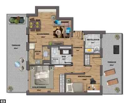 3-Zimmer-Wohnung kaufen in Wien – 114 m², € 855.000 – Bild 17 von 17