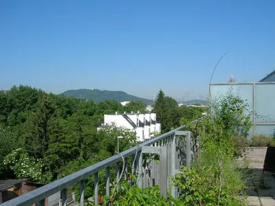 Dachterrassenwohnung sonnig, ruhig, Nähe Naturschutzgebiet, inklusive Garage
