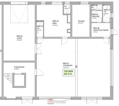 Gewerbeimmobilie mieten in Bruck an der Leitha – 204 m², € 3.765 – Bild 13 von 13