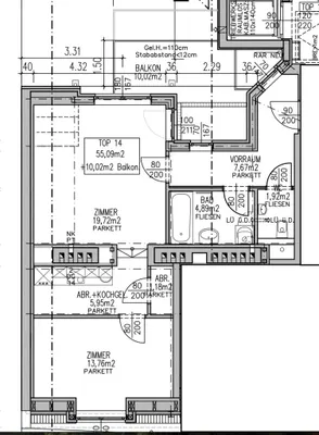 2-Zimmer-Wohnung kaufen in Wien – 55,09 m², € 319.000 – Bild 25 von 25