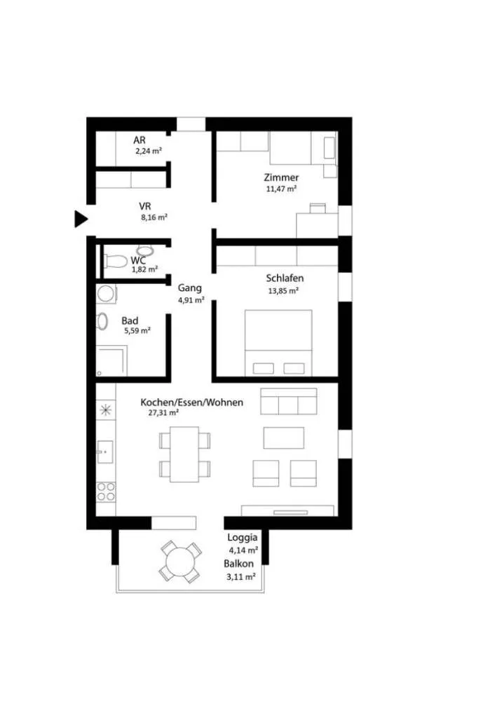 Leistbares Wohnen - Novus Via - Landskron – pohled 2