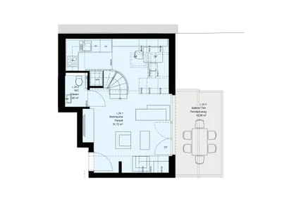 2-Zimmer-Wohnung mieten in Wien – 51,01 m², € 1.250 – Bild 6 von 7
