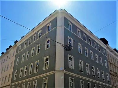 REMBRANDTSTRASSE, 89 m2 Altbau, 3 Zimmer, Extraküche, Wannenad, Parketten, 1. Liftstock, WG-geeignet, Augarten-Nähe – Bild 2