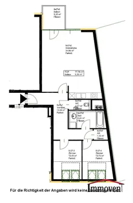 3-Zimmer-Wohnung mieten in Wien – 78 m², € 1.649 – Bild 15 von 15