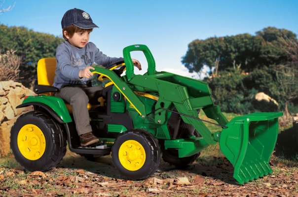 12V PEG PEREGO John Deere Ground Loader Kinder Elektro Traktor, € 349
