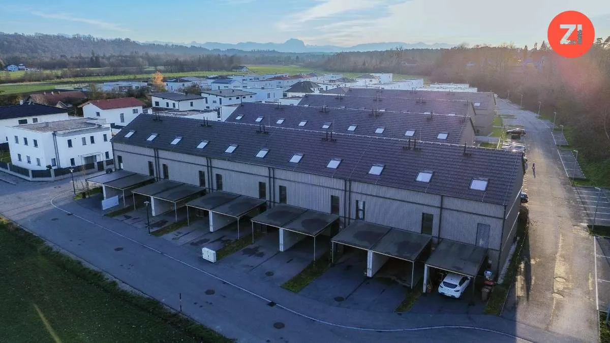 *AUGARTEN* Reihenhaus mit 4- Zimmer Terrasse und Garten - Holzriegelbauweise - Ansicht 2
