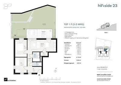 3-Zimmer-Wohnung kaufen in Wien – 62,16 m², € 479.500