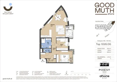3-Zimmer-Wohnung kaufen in Wien – 84,72 m², € 789.000 – Bild 20 von 20