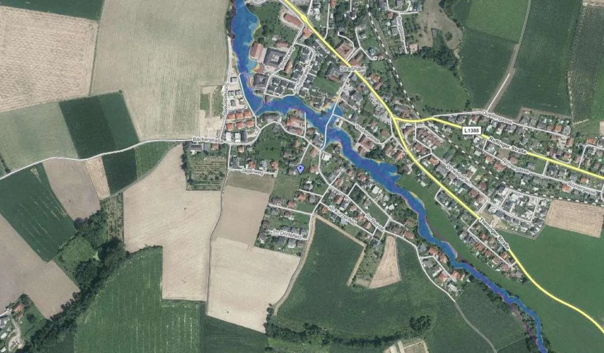 Schönes Baugrundstück in ruhiger Lage in Strassham - Nur 20 Minuten von Linz - ohne BAUZWANG - Ansicht 2