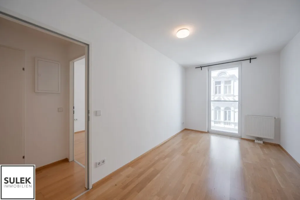 Gut geschnittene 2 Zimmer-Gartenwohnung mit Balkon in Margareten - ab September beziehbar! - Ansicht 2