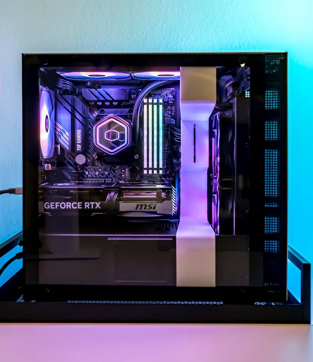 Kompakt High-End Gaming PC | 5800X3D | RTX 5070 | 32GB RAM | 1TB SSD | Rechnung