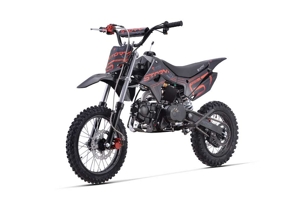 Aktion!!!Motocross Nitro Storm 125ccm 9 PS 4 Gang Schaltung Motocross