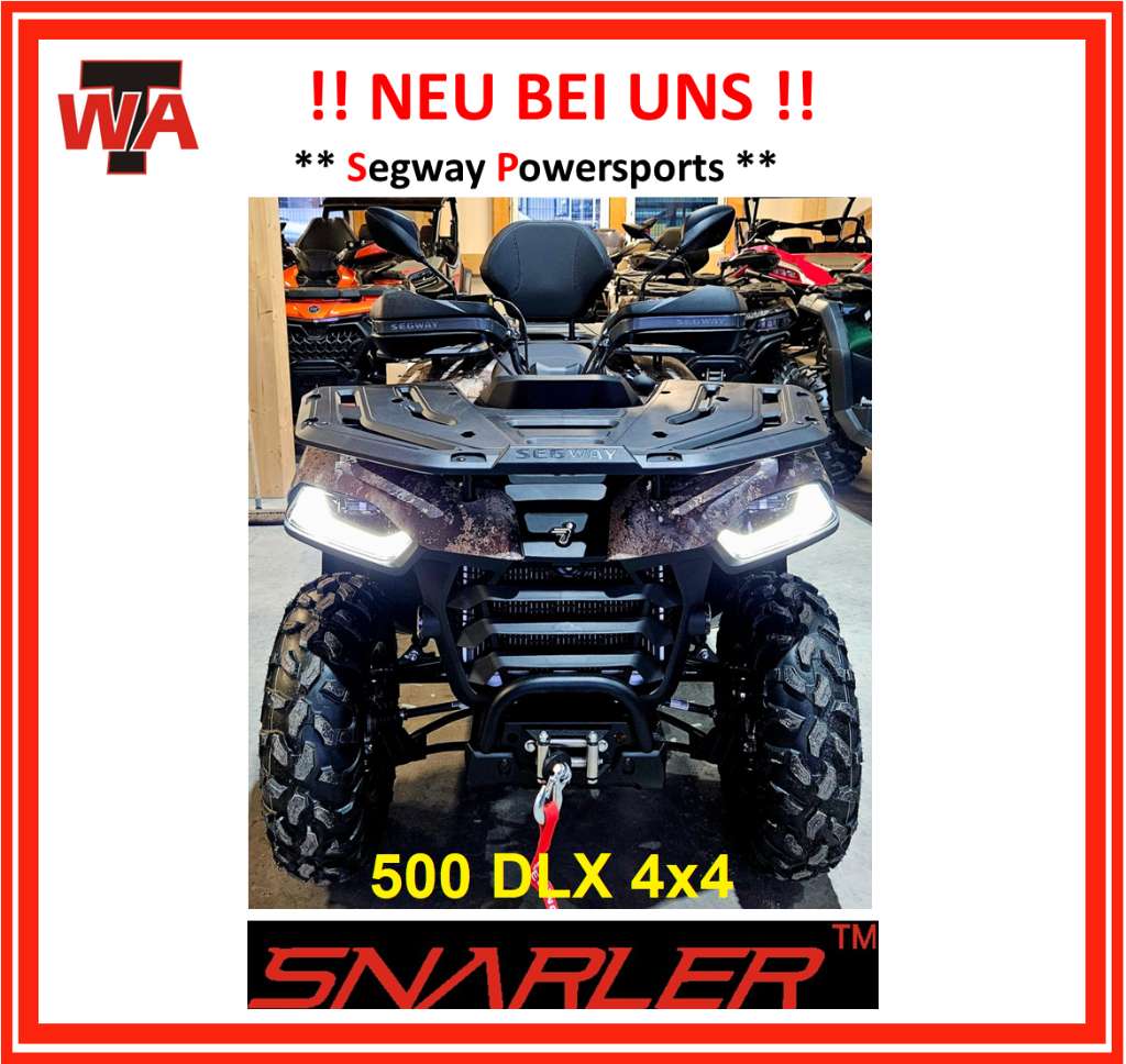 Segway Snarler AT5L DLX 4x4 ** !! AKTION inkl. Heckkoffer KOSTENLOS gültig bis 20.01.2025 !! ...