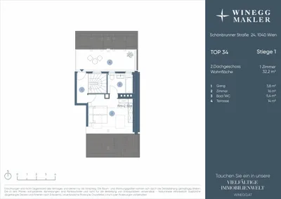 3-Zimmer-Wohnung kaufen in Wien – 90,38 m², € 715.000 – Bild 17 von 17