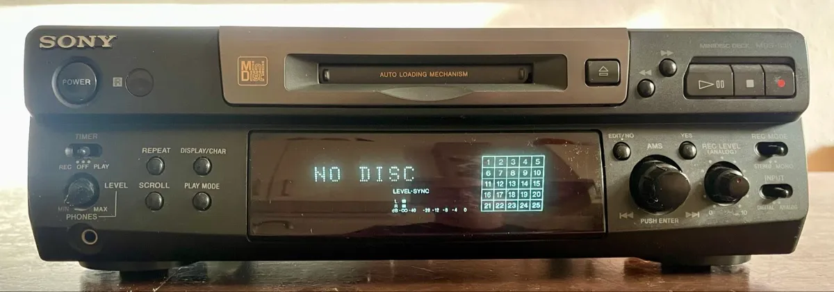 Used Sony MDS-S38 Minidisc players for Sale | HifiShark.com