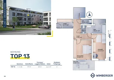 3-Zimmer-Wohnung kaufen in Vöcklabruck – 117 m², € 577.900 – Bild 13 von 14