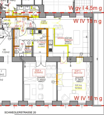 3-Zimmer-Wohnung kaufen in Wien – 94,92 m², € 399.000 – Bild 34 von 37