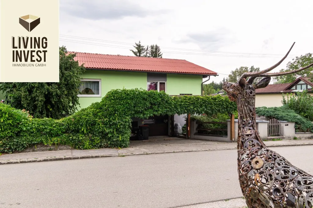 Bungalow auf 1.522 m² Grundstück | Pelletsheizung | Vollkeller | Garage, Fischlham