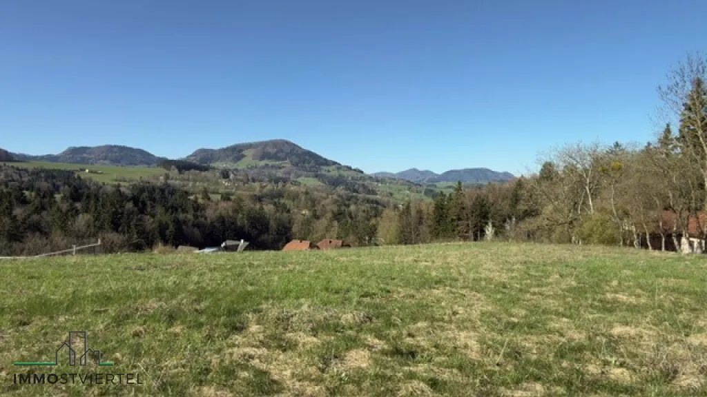 Baugrundstücke am Ortrand von St. Georgen an der Leys in Aussichtslage! – pohled 3