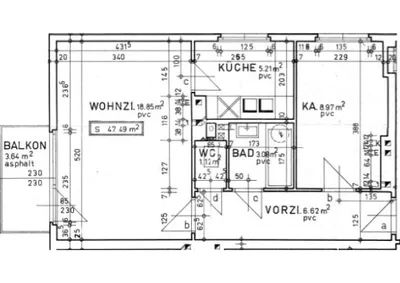 2-Zimmer-Wohnung mieten in Scheibbs – 43,17 m², € 358 – Bild 6 von 6
