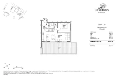 2-Zimmer-Wohnung kaufen in Kitzbühel – 62,58 m², € 429.000 – Bild 6 von 8
