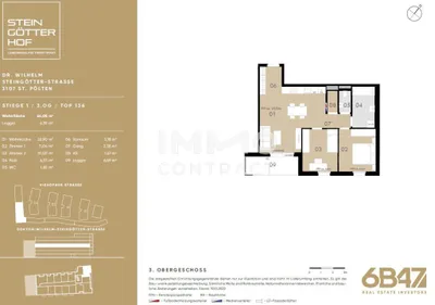 3-Zimmer-Wohnung kaufen in Sankt Pölten – 64,05 m², € 216.500 – Bild 16 von 16