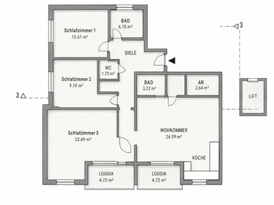 4-Zimmer-Wohnung kaufen in Liezen – 95 m², € 259.000 – Bild 16 von 18