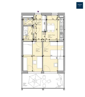 3-Zimmer-Wohnung mieten in Graz – 50 m², € 699 – Bild 34 von 34