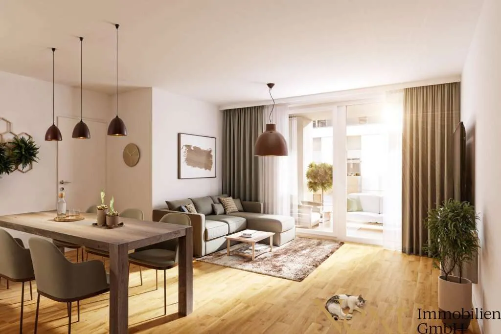 PROVISIONSFREI! Moderne 3-Zimmer-Wohnung mit Loggia und 2 Garagenplätze in Gmunden zu verkaufen! - Ansicht 2