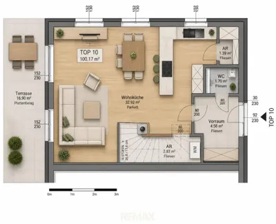 4-Zimmer-Wohnung kaufen in Sankt Pölten Land – 102 m², € 225.000 – Bild 12 von 16