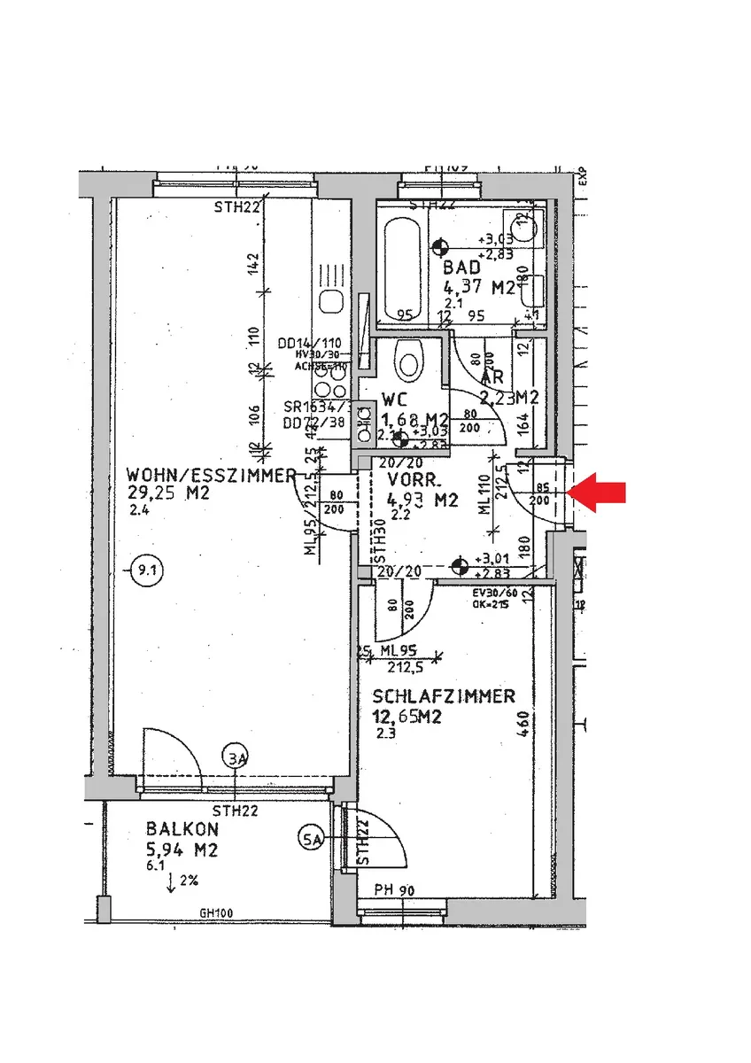Wohnung – Rottenmann, Villmannsdorf - Ansicht 2