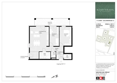 3-Zimmer-Wohnung kaufen in Wien – 79,46 m², € 648.800 – Bild 11 von 11