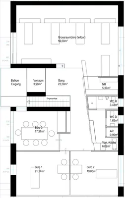 3-Zimmer-Gewerbeimmobilie mieten in Steyr – 79 m², € 951 – Bild 8 von 8