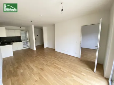 LEO 131 - Hochwertige Neubau-Wohnung in Hofruhelage! Nur 4 Bus-Stationen zum Bahnhof Floridsdorf, nahe Siemens und Grünflächen! – Bild 2