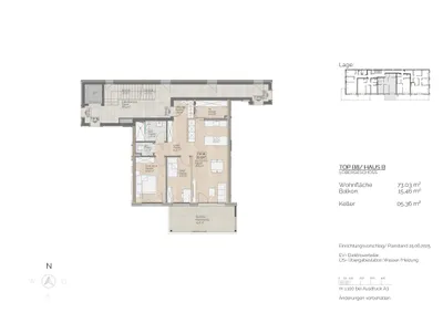 3-Zimmer-Wohnung kaufen in Vöcklabruck – 73,03 m², € 595.000 – Bild 4 von 5
