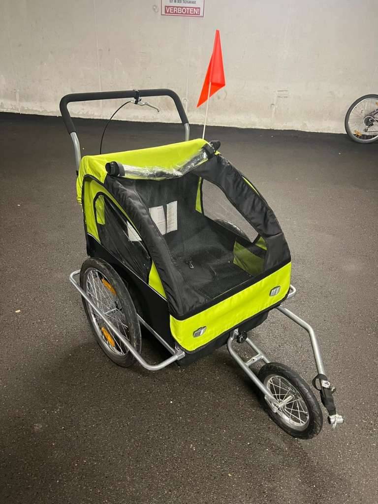 Jogger + Fahrradanhnger fr 2 Kinder,  65,- (6600 Reutte) - willhaben
