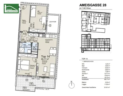 Immobilie kaufen in Wien – 69,17 m², € 476.500 – Bild 25 von 25